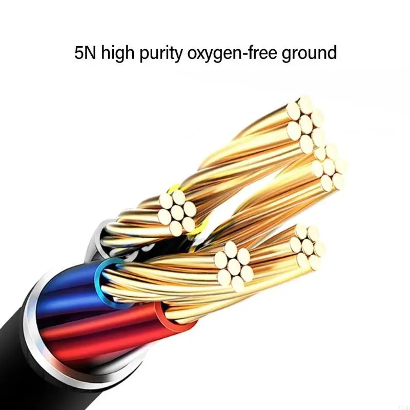 77JD 1m/2m/3.0m Length 3.5mm Cable with Bare Wire End, 5Pin Gaming Headset Cable Cord for DIY Headphone Repairs
77JD 1m/2m/3.0m Length 3.5mm Cable with Bare Wire End, 5Pin Gaming Headset Cable Cord for DIY Headphone Repairs
