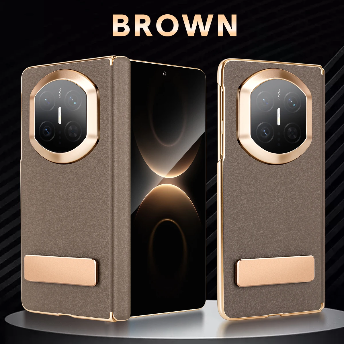 For Huawei Mate X3 X5 X6 Case High-end Leather Auto-Rebound Magnetic Hinge Protection Moisture Proof Plated Fine Grip Cover
For Huawei Mate X3 X5 X6 Case High-end Leather Auto-Rebound Magnetic Hinge Protection Moisture Proof Plated Fine Grip Cover
