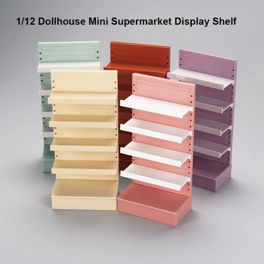 High Quality Mini 1/12 Dollhouse Cabinet Plastic 5 Colors Supermarket Display Shelf 8*5*16.8cm Miniature Furniture Accessories
High Quality Mini 1/12 Dollhouse Cabinet Plastic 5 Colors Supermarket Display Shelf 8*5*16.8cm Miniature Furniture Accessories
