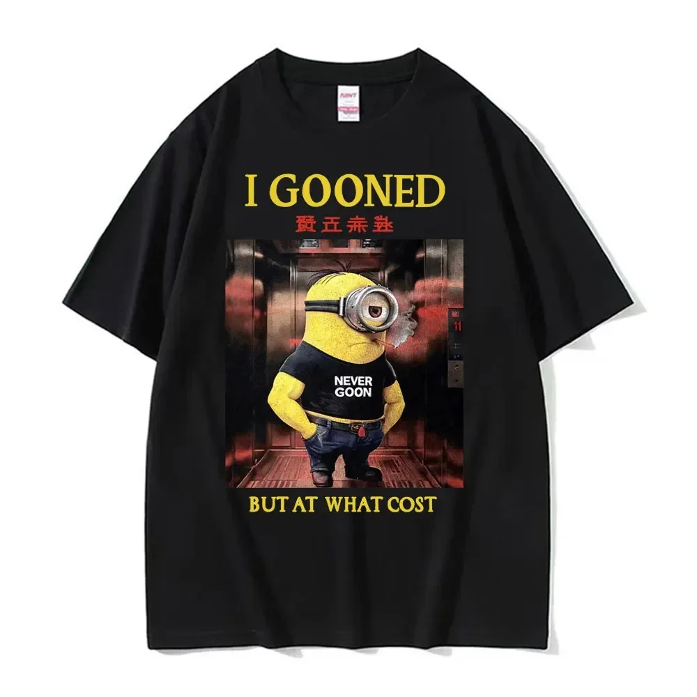 I Gooned But At What Cost Funny Meme T-shirts Casual Short Sleeve T-shirt Men Women Oversized Japanese Streetwear T Shirt
I Gooned But At What Cost Funny Meme T-shirts Casual Short Sleeve T-shirt Men Women Oversized Japanese Streetwear T Shirt