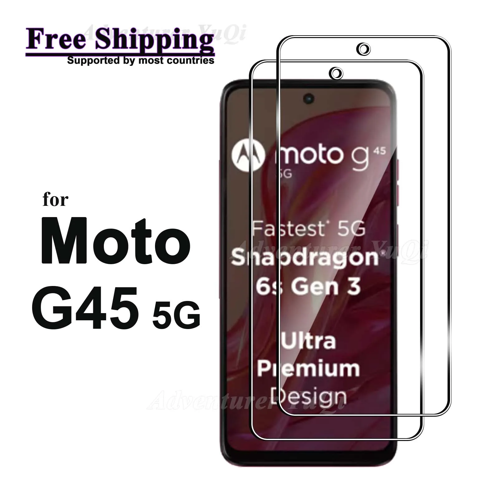 Screen Protector for Moto G45 5G Motorola Tempered Glass Crystal HD 9H Transparent Anti Scratch Case Friendly High Aluminum
Screen Protector for Moto G45 5G Motorola Tempered Glass Crystal HD 9H Transparent Anti Scratch Case Friendly High Aluminum