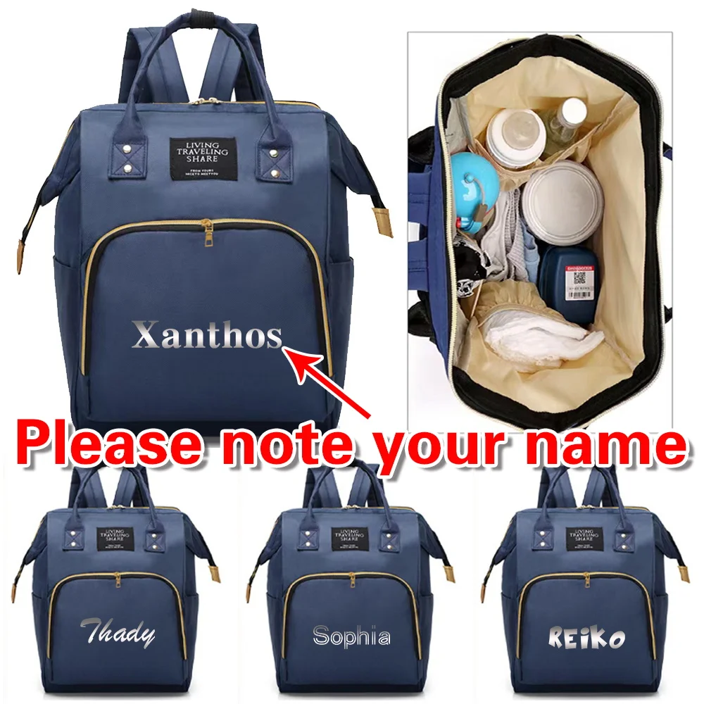 Персонализированная сумка для мамы с индивидуальным именем, водонепроницаемые сумки для подгузников для путешествий на открытом воздухе, многофункциональный легкий рюкзак, дорожная сумка
Персонализированная сумка для мамы с индивидуальным именем, водонепроницаемые сумки для подгузников для путешествий на открытом воздухе, многофункциональный легкий рюкзак, дорожная сумка