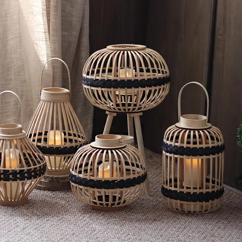 Quaint wind lamp floor candlestick solar lamp romantic candlelight dinner decorative props
Quaint wind lamp floor candlestick solar lamp romantic candlelight dinner decorative props