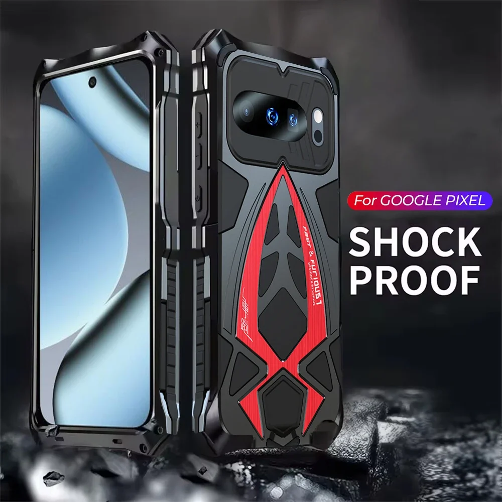 Luxury Metal Case for Google Pixel 10 Pro 9 Cases Armor Shockproof Full Protection Rugged Phone Cover Fundas
Luxury Metal Case for Google Pixel 10 Pro 9 Cases Armor Shockproof Full Protection Rugged Phone Cover Fundas