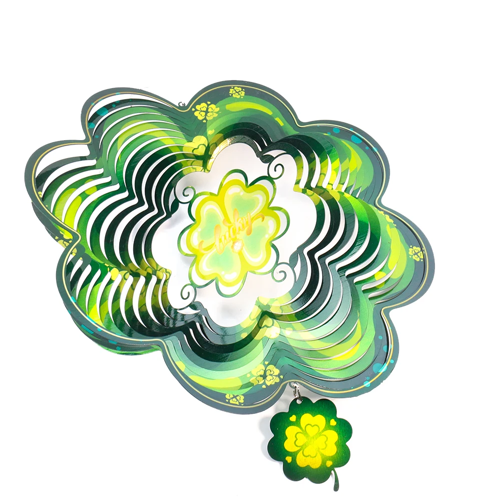 3D Wind Spinner Rotor suncCatcher Lucky Clover Love Heart Leaf Garden Stainless Steel Metal Hanging Bird Repellent Courtyard
3D Wind Spinner Rotor suncCatcher Lucky Clover Love Heart Leaf Garden Stainless Steel Metal Hanging Bird Repellent Courtyard