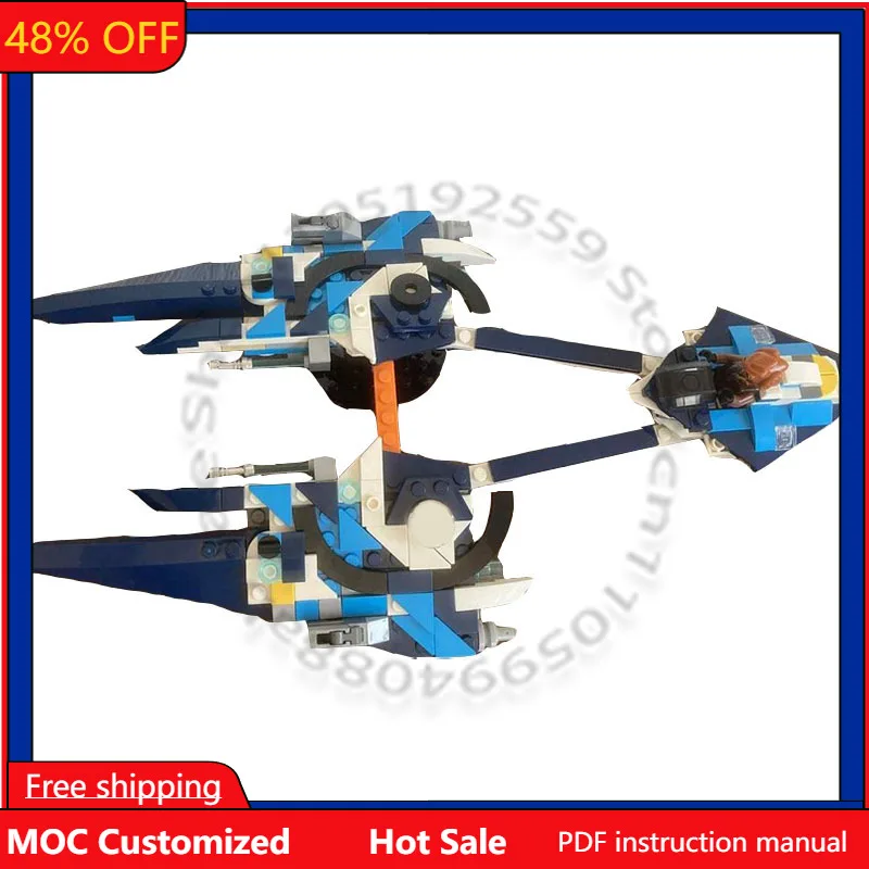 252 детали: Конструктор MOC «Звездные гонки» — Модульный, развивающий, простой в сборке, для мальчиков, подарок на праздник
252 детали: Конструктор MOC «Звездные гонки» — Модульный, развивающий, простой в сборке, для мальчиков, подарок на праздник