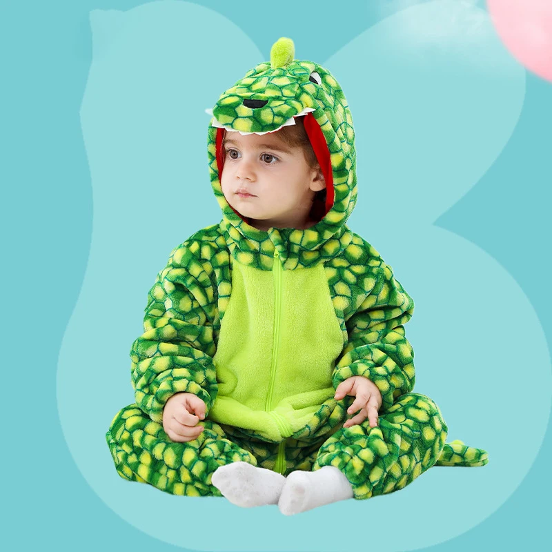 Kawaii Dinosaur Newborn Baby Clothes Boy Girl BodysuitsSoft Flannel Baby Romper Cartoon Soft Flannel Zipper Hooded Baby Outfits
Kawaii Dinosaur Newborn Baby Clothes Boy Girl BodysuitsSoft Flannel Baby Romper Cartoon Soft Flannel Zipper Hooded Baby Outfits