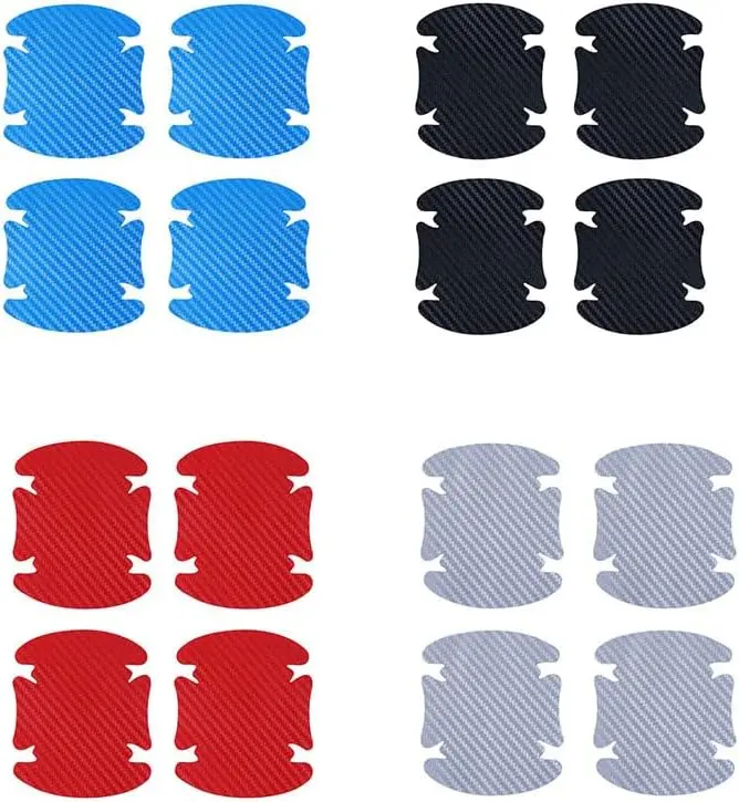 16 Pieces Car Door Handle Stickers, Carbon Fiber Texture Car Protective Stickers Waterproof Door Bowl Sticker Car Accessories
16 Pieces Car Door Handle Stickers, Carbon Fiber Texture Car Protective Stickers Waterproof Door Bowl Sticker Car Accessories