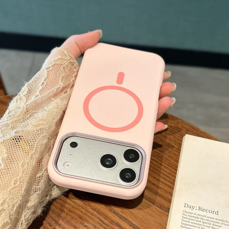 Liquid silicone magnetic suction suitable for Apple 17 Pro phone case iPhone 16 metal button 15 PM plush cover
Liquid silicone magnetic suction suitable for Apple 17 Pro phone case iPhone 16 metal button 15 PM plush cover