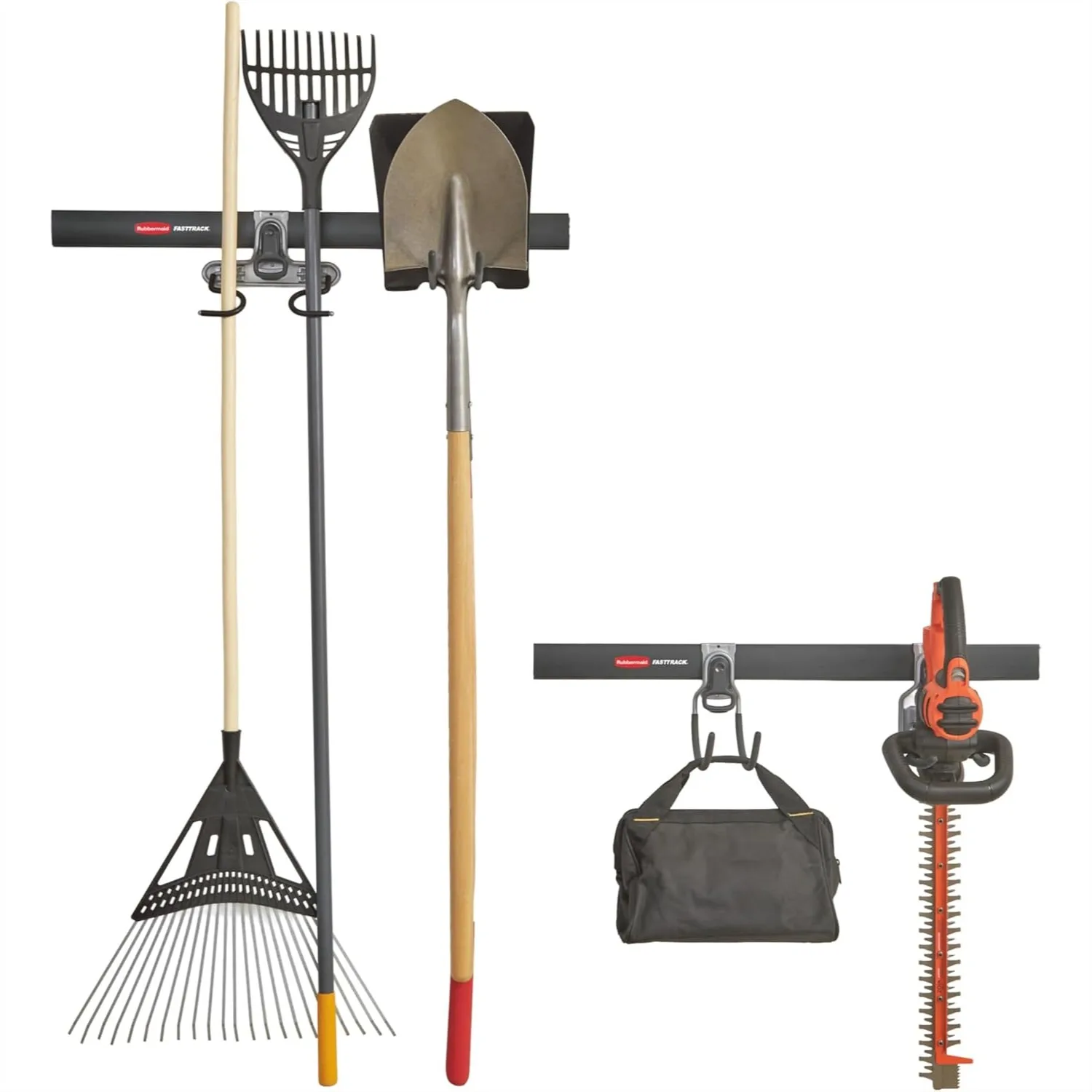 Garage Storage System Tool Hanging Kit with Rails and Hooks, Heavy-Duty Steel Wall Mount for Garden Lawn Tools, Home
Garage Storage System Tool Hanging Kit with Rails and Hooks, Heavy-Duty Steel Wall Mount for Garden Lawn Tools, Home
