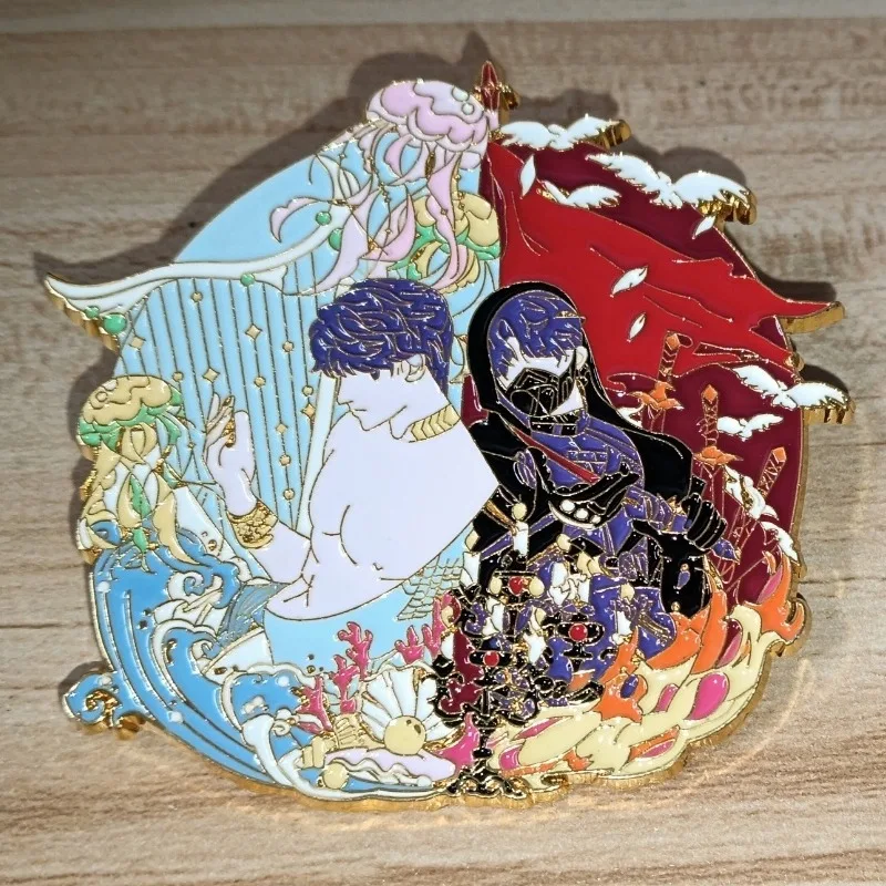 Anime Love and Deepspace Rafayel Qi Yu Cosplay Curve Matching Brooch Cartoon Breastpin Badge Pin Emblem Bauble Adorn Xmas Gift
Anime Love and Deepspace Rafayel Qi Yu Cosplay Curve Matching Brooch Cartoon Breastpin Badge Pin Emblem Bauble Adorn Xmas Gift
