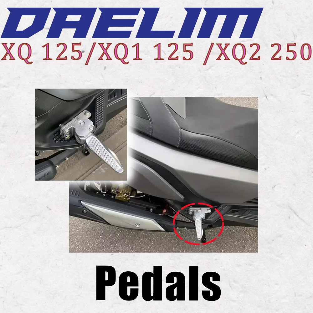Fit Daelim XQ XQ1 XQ2 Motorcycle Rear Passenger Foot Pegs Floorboards Footboard For Daelim XQ 125 / XQ1 125 / XQ2 250
Fit Daelim XQ XQ1 XQ2 Motorcycle Rear Passenger Foot Pegs Floorboards Footboard For Daelim XQ 125 / XQ1 125 / XQ2 250