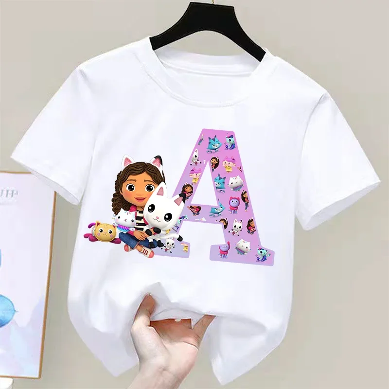 Gabby Dollhouses Girls Child T Shirt Tops Short Sleeve Tee Clothes Cartoon Summer Cute Cotton Children's Clothing New Kids Gifts
Gabby Dollhouses Girls Child T Shirt Tops Short Sleeve Tee Clothes Cartoon Summer Cute Cotton Children's Clothing New Kids Gifts