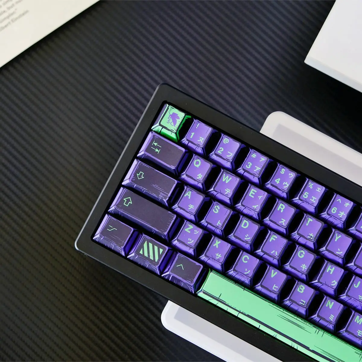 Manga Initial Machine Keycap PBT Material Original Factory Height 151 Key Graffiti Wind Mechanical Keyboard Magnetic Axis
Manga Initial Machine Keycap PBT Material Original Factory Height 151 Key Graffiti Wind Mechanical Keyboard Magnetic Axis