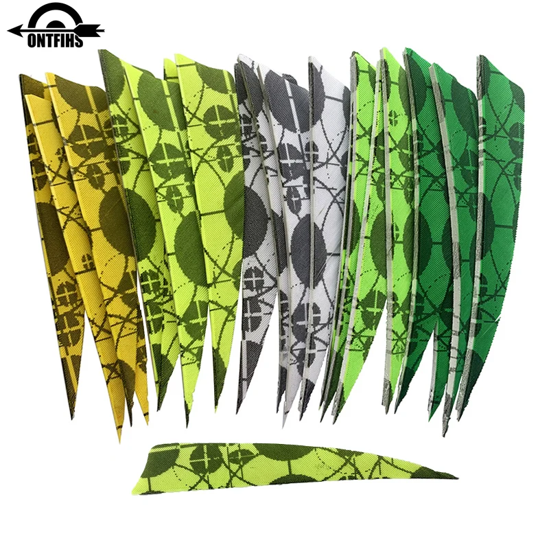 50 Pcs 4Inch Arrow Feathers Shield Cut 4'' Turkey Plume Target Pattern Archery DIY Accessories for Hunting Shooting
50 Pcs 4Inch Arrow Feathers Shield Cut 4'' Turkey Plume Target Pattern Archery DIY Accessories for Hunting Shooting