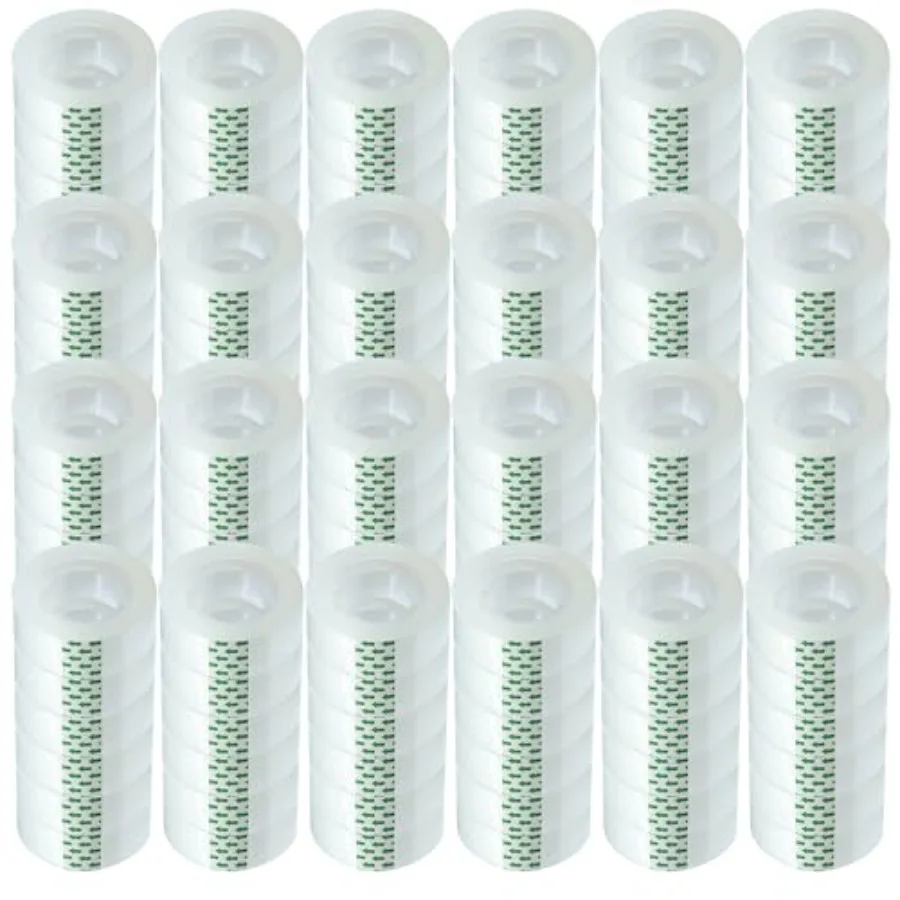 Transparent Tape Clear Tape Refills for Dispenser Tear by Hand 3/4-Inch x900inch Clear Tape Refill Roll for Gift Wrapping Offic
Transparent Tape Clear Tape Refills for Dispenser Tear by Hand 3/4-Inch x900inch Clear Tape Refill Roll for Gift Wrapping Offic