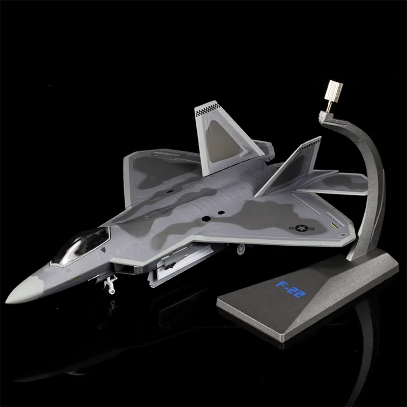 1:72 Scale Fighter Model US Air Force F-22 Raptor Original Model Finished Alloy 27CM Simulation Static Collection Toy Gift
1:72 Scale Fighter Model US Air Force F-22 Raptor Original Model Finished Alloy 27CM Simulation Static Collection Toy Gift