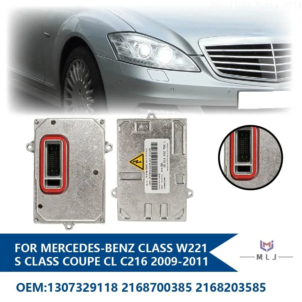 Xenon HID Headlight Ballast Control Module A2168700385 A2168203585 For Mercedes-Benz S Class W221 W216 Coupe CL C216 2009-2011
Xenon HID Headlight Ballast Control Module A2168700385 A2168203585 For Mercedes-Benz S Class W221 W216 Coupe CL C216 2009-2011