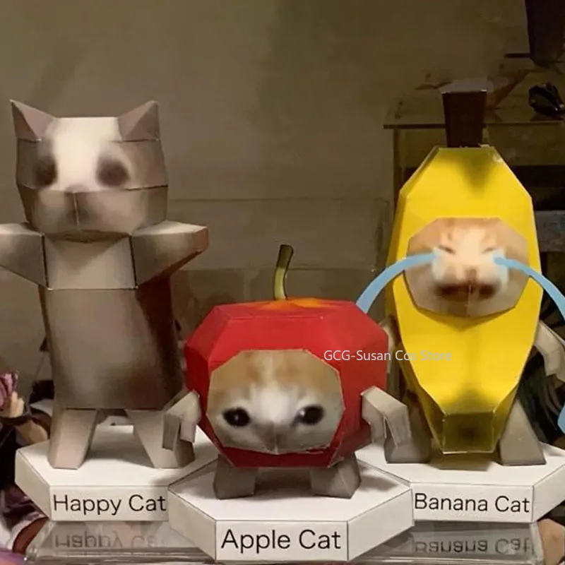 huh oiiao maxwell DIY Paper Model Cat Kit с Apple Banana Happy cat Unassembled Origami Art Set Adults косплей Origami Kit
huh oiiao maxwell DIY Paper Model Cat Kit с Apple Banana Happy cat Unassembled Origami Art Set Adults косплей Origami Kit