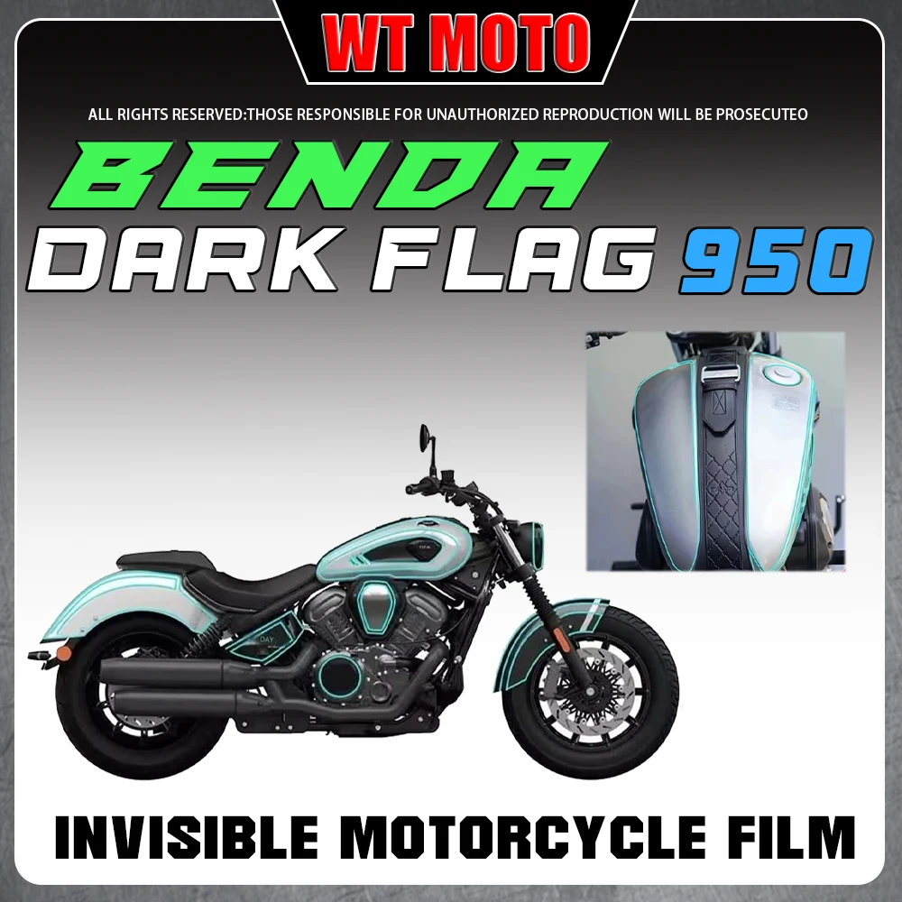 For BENDA Dark Flag 950 Clear Body Protective Film Anti Abrasion Self Adhesive Paint Guard Modification Parts
For BENDA Dark Flag 950 Clear Body Protective Film Anti Abrasion Self Adhesive Paint Guard Modification Parts