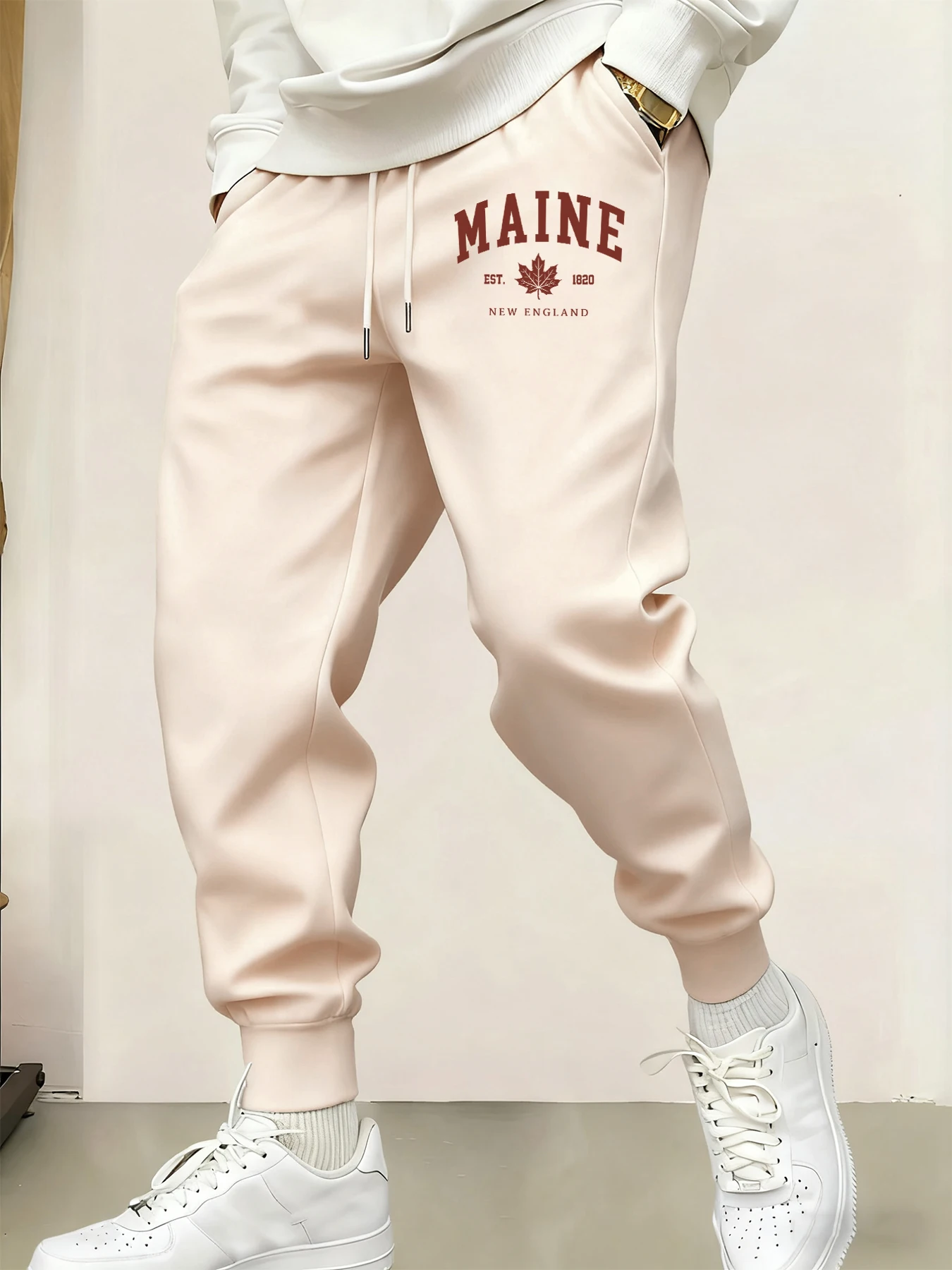 New England Est 1820 Printing Mens Fleece Jogging Sweatpant Al-Match Casual Autumn Men Pants Pocket Comfy Sportpants Unisex
New England Est 1820 Printing Mens Fleece Jogging Sweatpant Al-Match Casual Autumn Men Pants Pocket Comfy Sportpants Unisex