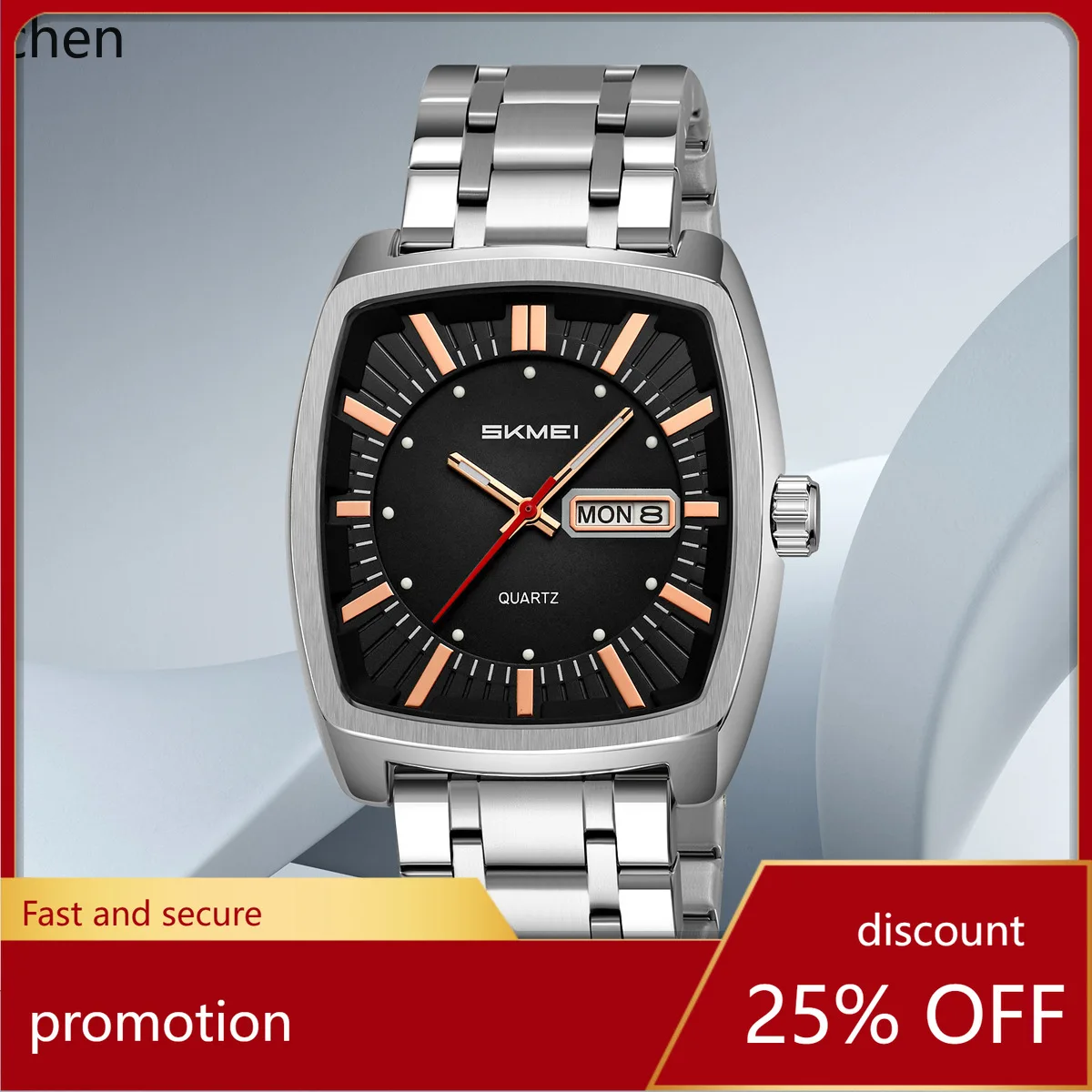 Zml quartz watch day calendar multifunctional men watch steel band business casual watch
Zml quartz watch day calendar multifunctional men watch steel band business casual watch