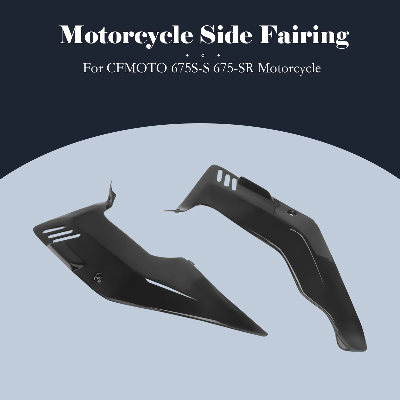 Fit For CFMOTO 675S-S 675-SR 675S-S Seat Side Fairing Body Filling Injection Frame Spoilers Side Cowl Covers Panel Black
Fit For CFMOTO 675S-S 675-SR 675S-S Seat Side Fairing Body Filling Injection Frame Spoilers Side Cowl Covers Panel Black