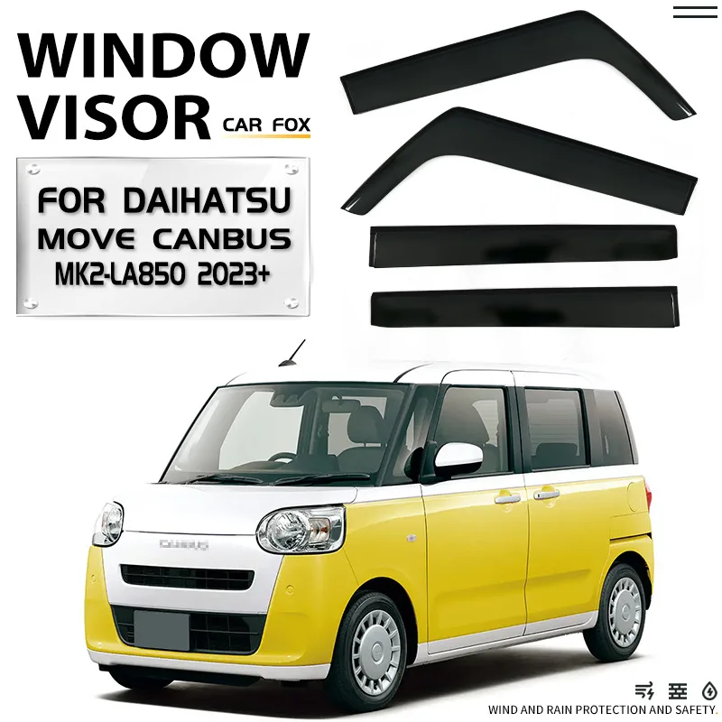 For Daihatsu Move Canbus LA800 LA850 Car Window Visor Awning Shelters Windshield Side Window Rain Sun Shade Auto Accessories
For Daihatsu Move Canbus LA800 LA850 Car Window Visor Awning Shelters Windshield Side Window Rain Sun Shade Auto Accessories
