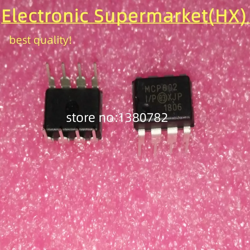 Бесплатная доставка, 50 шт./лот, MCP602-I/P MCP602 DIP-8, чип высшего качества, в наличии!
Бесплатная доставка, 50 шт./лот, MCP602-I/P MCP602 DIP-8, чип высшего качества, в наличии!