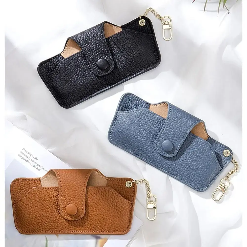 Portable Genuine Leather Glasses Case Retro Handmade Sun Glasses Spectacle Case Cowhide Leather with Bag Pendant
Portable Genuine Leather Glasses Case Retro Handmade Sun Glasses Spectacle Case Cowhide Leather with Bag Pendant
