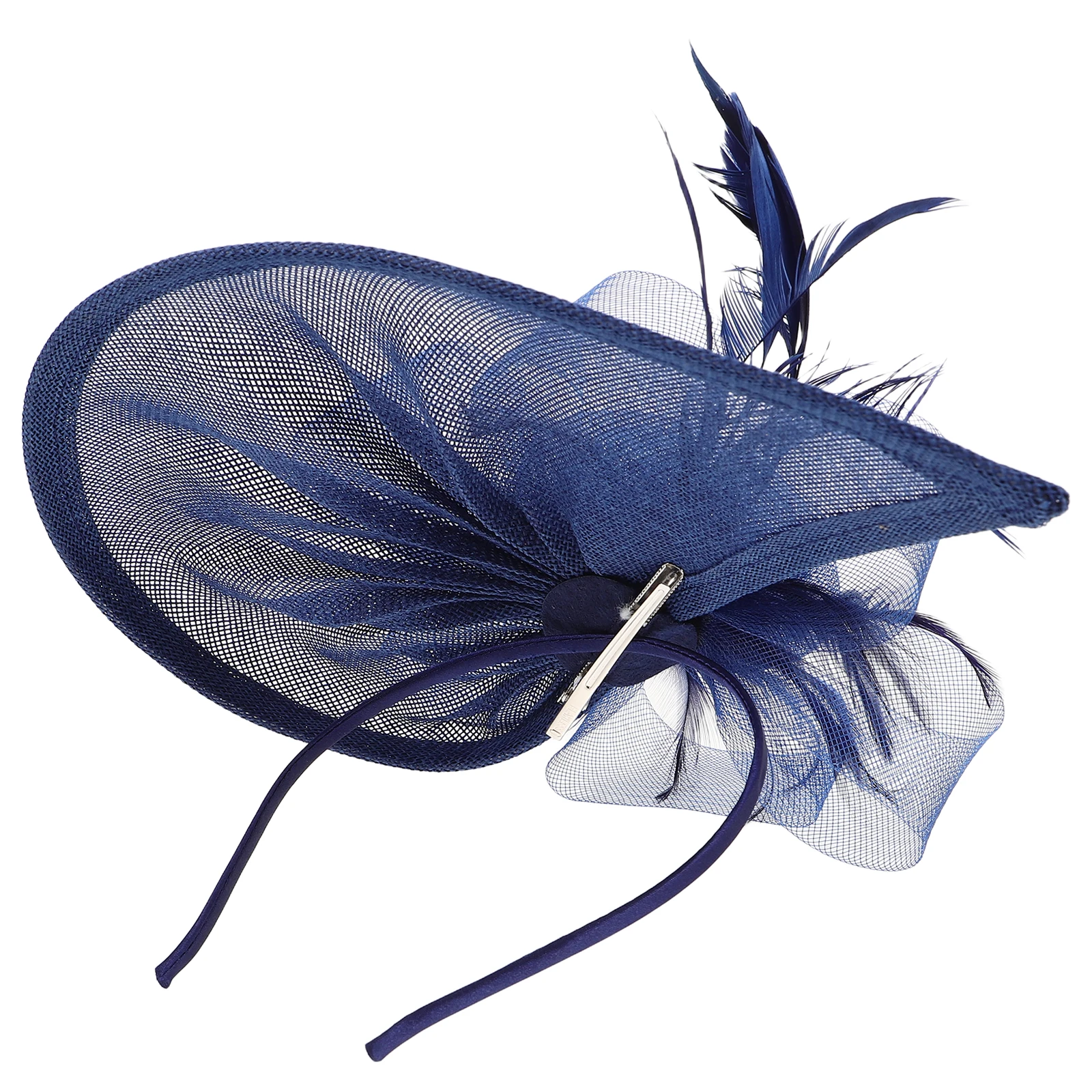 Mesh Hat Fascinators Women Blue Flight Attendant Scarf Magician Headband Adjustable Size Comfortable Materials Elegant
Mesh Hat Fascinators Women Blue Flight Attendant Scarf Magician Headband Adjustable Size Comfortable Materials Elegant