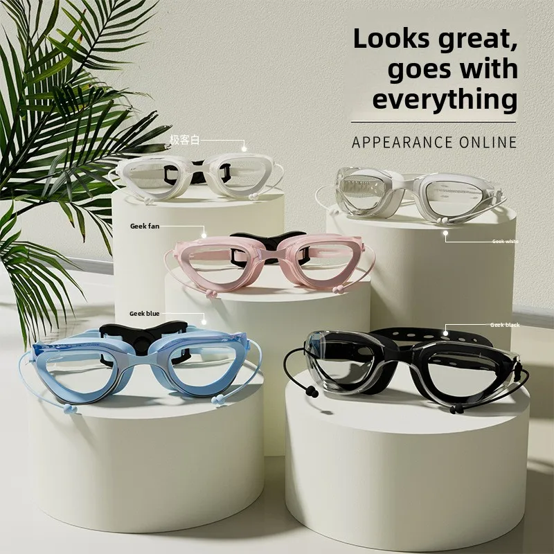 Waterproof and Anti-fog High Definition Swimming Glasses Swimming Cap Set Professional Rafting Surfing Anti-leakage
Waterproof and Anti-fog High Definition Swimming Glasses Swimming Cap Set Professional Rafting Surfing Anti-leakage