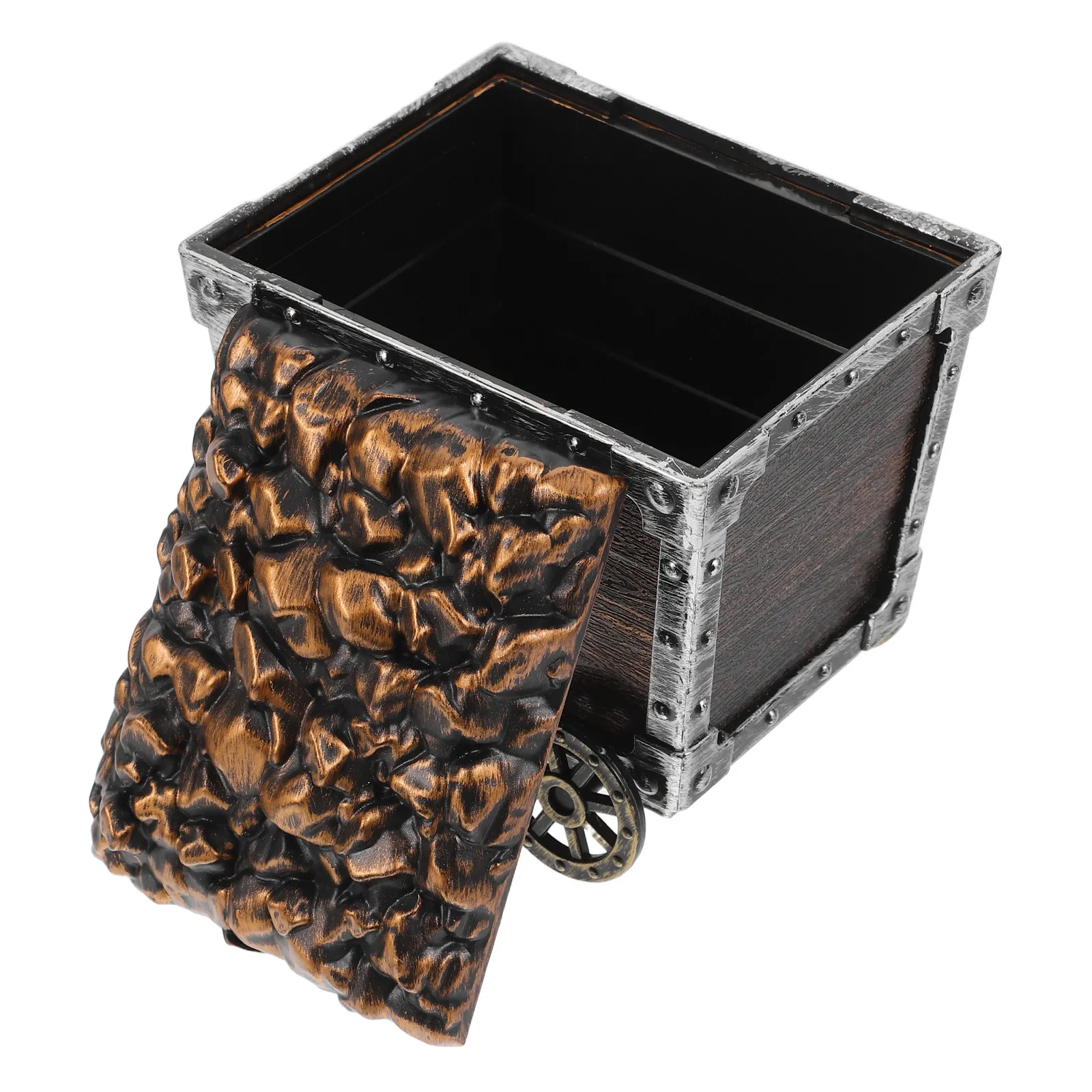 Cute Kids Mining Cart Box Small Pirate Treasure Chest Container for Gems Snacks Creative Storage Reward Toy Cars for Kids
Cute Kids Mining Cart Box Small Pirate Treasure Chest Container for Gems Snacks Creative Storage Reward Toy Cars for Kids