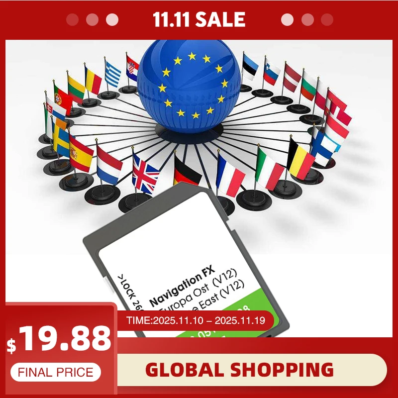 for VW FX V12 Ost East Map Navigation SD GPS SD Card Europa Version Software Sat Nav 2020
for VW FX V12 Ost East Map Navigation SD GPS SD Card Europa Version Software Sat Nav 2020