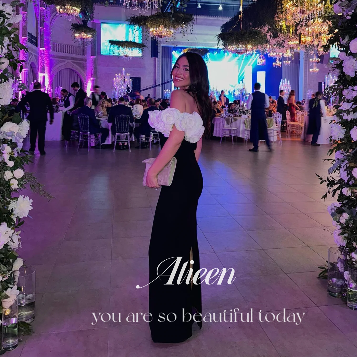 Aileen Black Women's Prom Dress 2025 Dresses Gala فساتين سهرة Elegant Party Dresses for Special Occasions Mermaid 3D Flowers
Aileen Black Women's Prom Dress 2025 Dresses Gala فساتين سهرة Elegant Party Dresses for Special Occasions Mermaid 3D Flowers