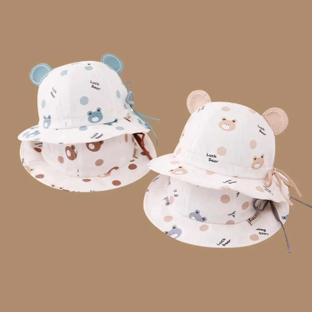 New Trendy Bucket Hat Anti-Sun Adjustable Fishing Cap Breathable Cute Bear Sunscreen Hat Outdoor Sports
New Trendy Bucket Hat Anti-Sun Adjustable Fishing Cap Breathable Cute Bear Sunscreen Hat Outdoor Sports
