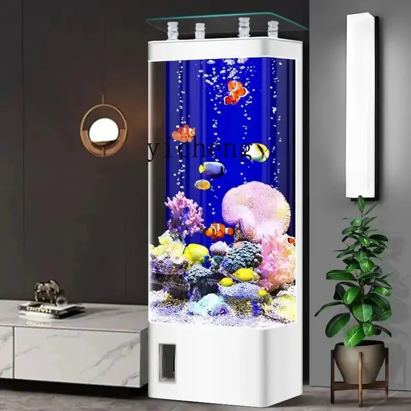 ZC hot bending floor vertical high definition glass goldfish tank living room home wall back filter
ZC hot bending floor vertical high definition glass goldfish tank living room home wall back filter