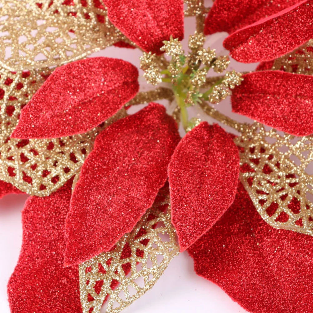 10 Pcs Christmas Tree Ring Decoration Flower Ornament Flowers Artificial Decorate 
10 Pcs Christmas Tree Ring Decoration Flower Ornament Flowers Artificial Decorate