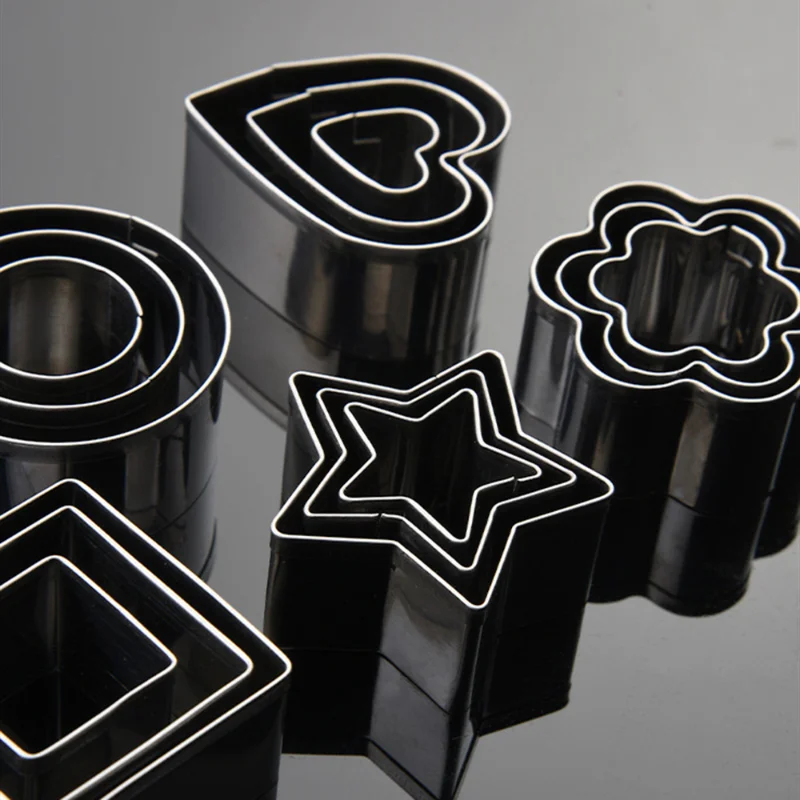 Stainless Steel Mini Cookie Cutter Geometric Forms for Cookies Set Biscuit Baking Easy Press Pastry Fondant Mold with Stroge Box
Stainless Steel Mini Cookie Cutter Geometric Forms for Cookies Set Biscuit Baking Easy Press Pastry Fondant Mold with Stroge Box