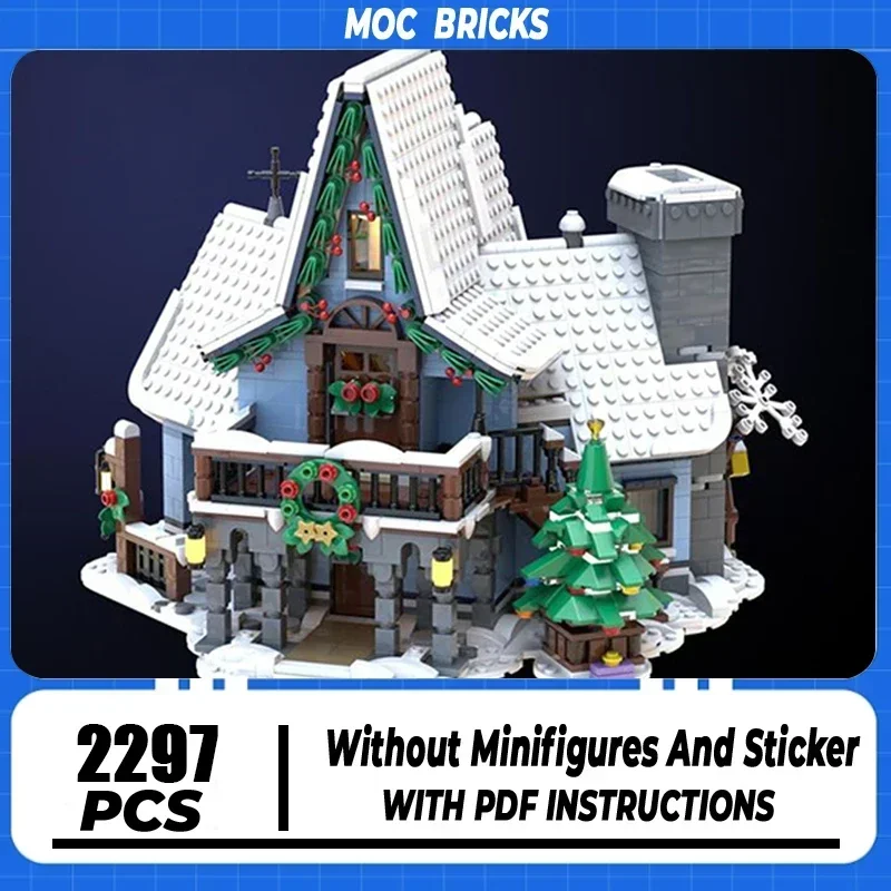 Moc Building Block Модель посещения Санты Технология Кирпич DIY Сборка Модульная городская игрушка с видом на улицу для праздничного подарка
Moc Building Block Модель посещения Санты Технология Кирпич DIY Сборка Модульная городская игрушка с видом на улицу для праздничного подарка