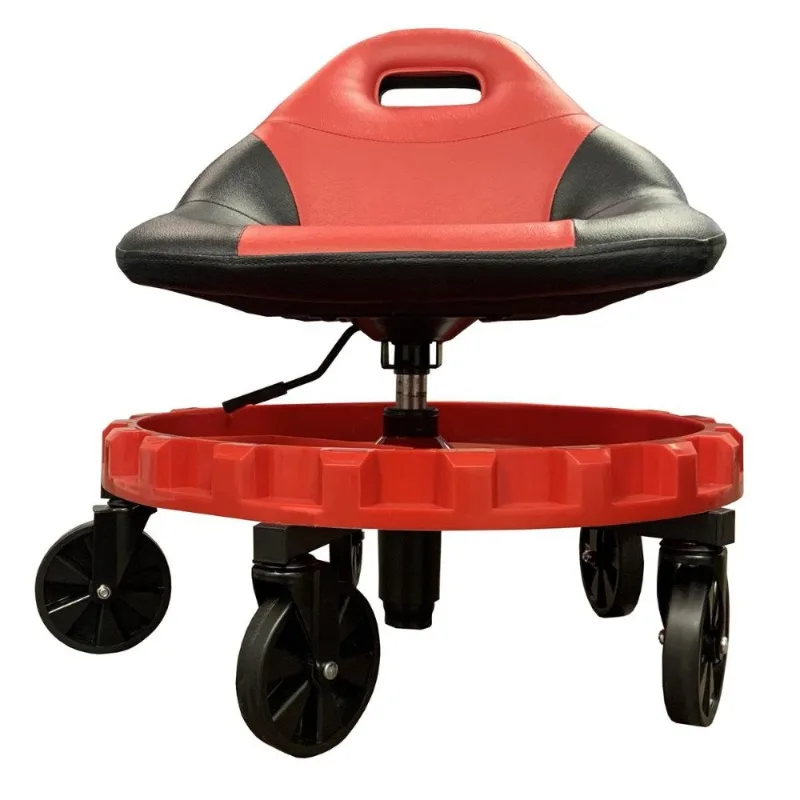 Mobile Rolling Gear Race Seat with Tray and 5 All Terrain Casters Red
Mobile Rolling Gear Race Seat with Tray and 5 All Terrain Casters Red