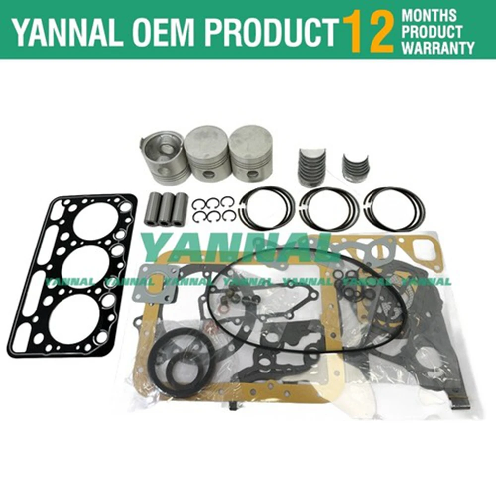 New Overhaul Kit FITS for Kubota D1302
New Overhaul Kit FITS for Kubota D1302