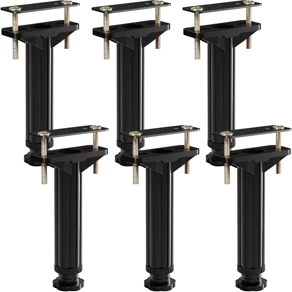 Опорные ножки каркаса кровати из 6 шт., 7,5–12,6 дюйма, регулируемая опорная балка под кроватью, центральная планка кровати, опорная ножка для мебели
Опорные ножки каркаса кровати из 6 шт., 7,5–12,6 дюйма, регулируемая опорная балка под кроватью, центральная планка кровати, опорная ножка для мебели