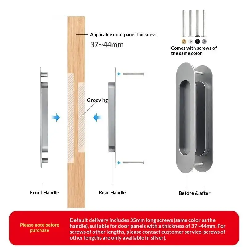 Sliding Door Hidden Pull Handle Cabinet Door Invisible Embedded Handle Kitchen Door Recessed Slot Handle For Sliding Doors
Sliding Door Hidden Pull Handle Cabinet Door Invisible Embedded Handle Kitchen Door Recessed Slot Handle For Sliding Doors