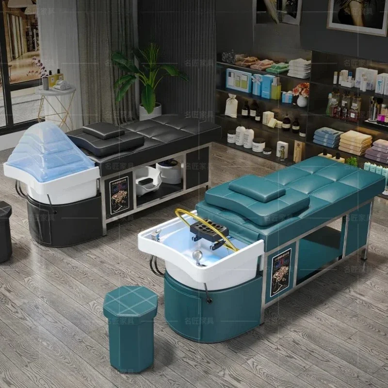 Salon Washbasin Massage Intelligent Water Cycle Hairdressing Pedicure Chair Shampoo Bowl Professional Water Therapy Cadeira
Salon Washbasin Massage Intelligent Water Cycle Hairdressing Pedicure Chair Shampoo Bowl Professional Water Therapy Cadeira