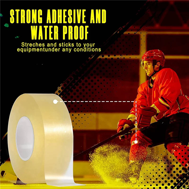 18 Pack Clear Hockey Tape Multipurpose Tape Roll Shin Pad Sock Tape Roll Sports Gear 2.4Cmx28m Hockey Sports Gifts-ABJQ
18 Pack Clear Hockey Tape Multipurpose Tape Roll Shin Pad Sock Tape Roll Sports Gear 2.4Cmx28m Hockey Sports Gifts-ABJQ