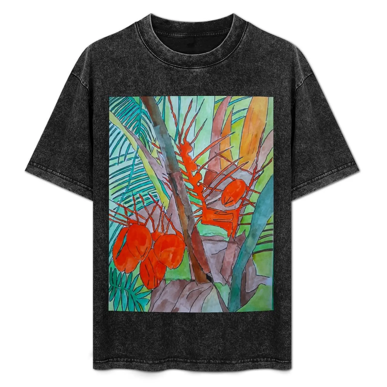 Tropical orange T-Shirt Classic Graphic Short Sleeve Top
Tropical orange T-Shirt Classic Graphic Short Sleeve Top