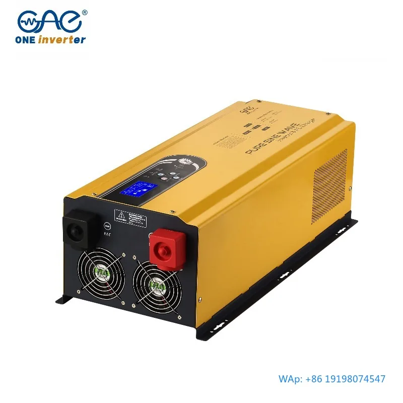 5000W 5KVA 4000W Pure Sine Wave UPS Inverter 24V 48V RS485 WiFi Supported
5000W 5KVA 4000W Pure Sine Wave UPS Inverter 24V 48V RS485 WiFi Supported