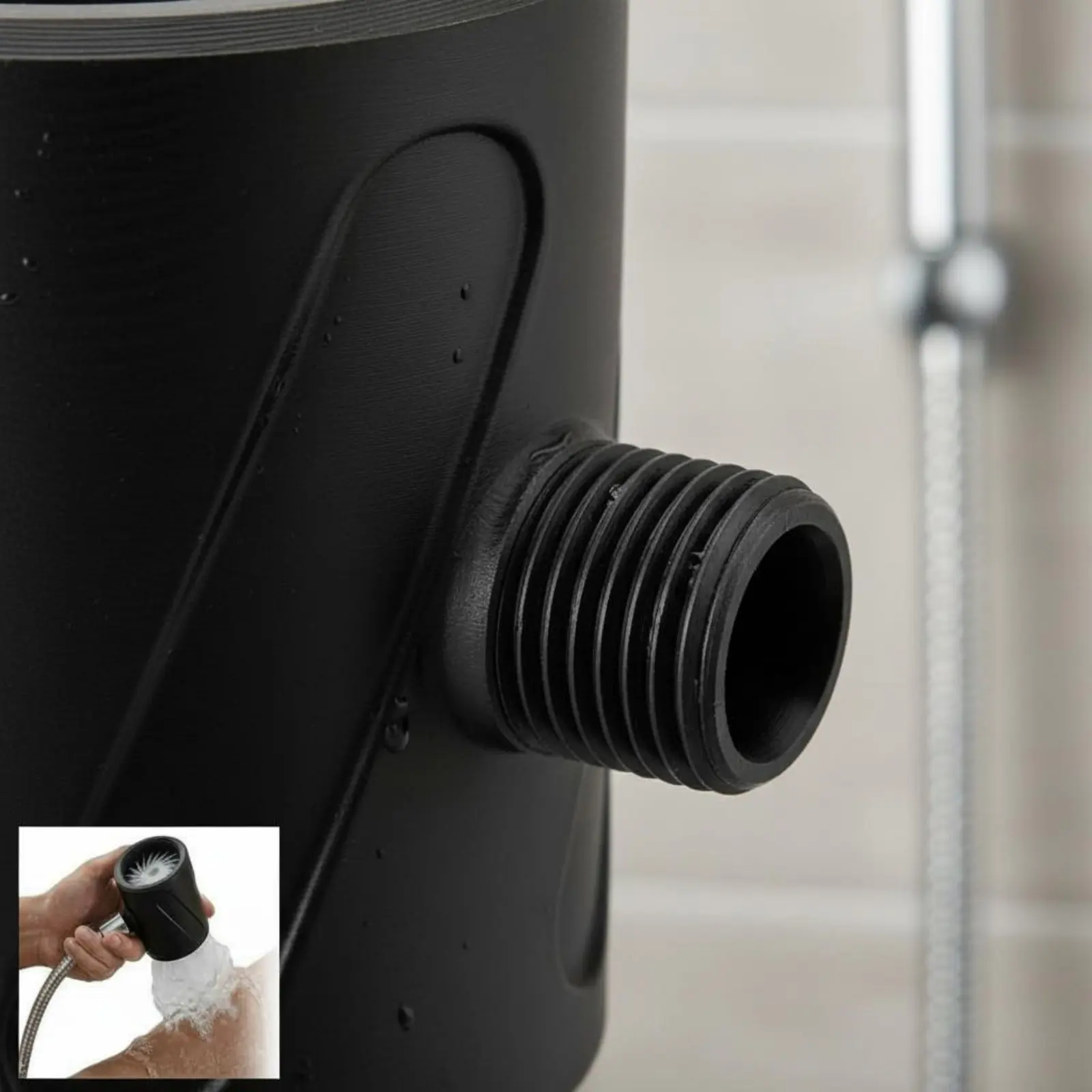 Handheld Shower Head Upgraded Bathroom Fixture for Men
Handheld Shower Head Upgraded Bathroom Fixture for Men