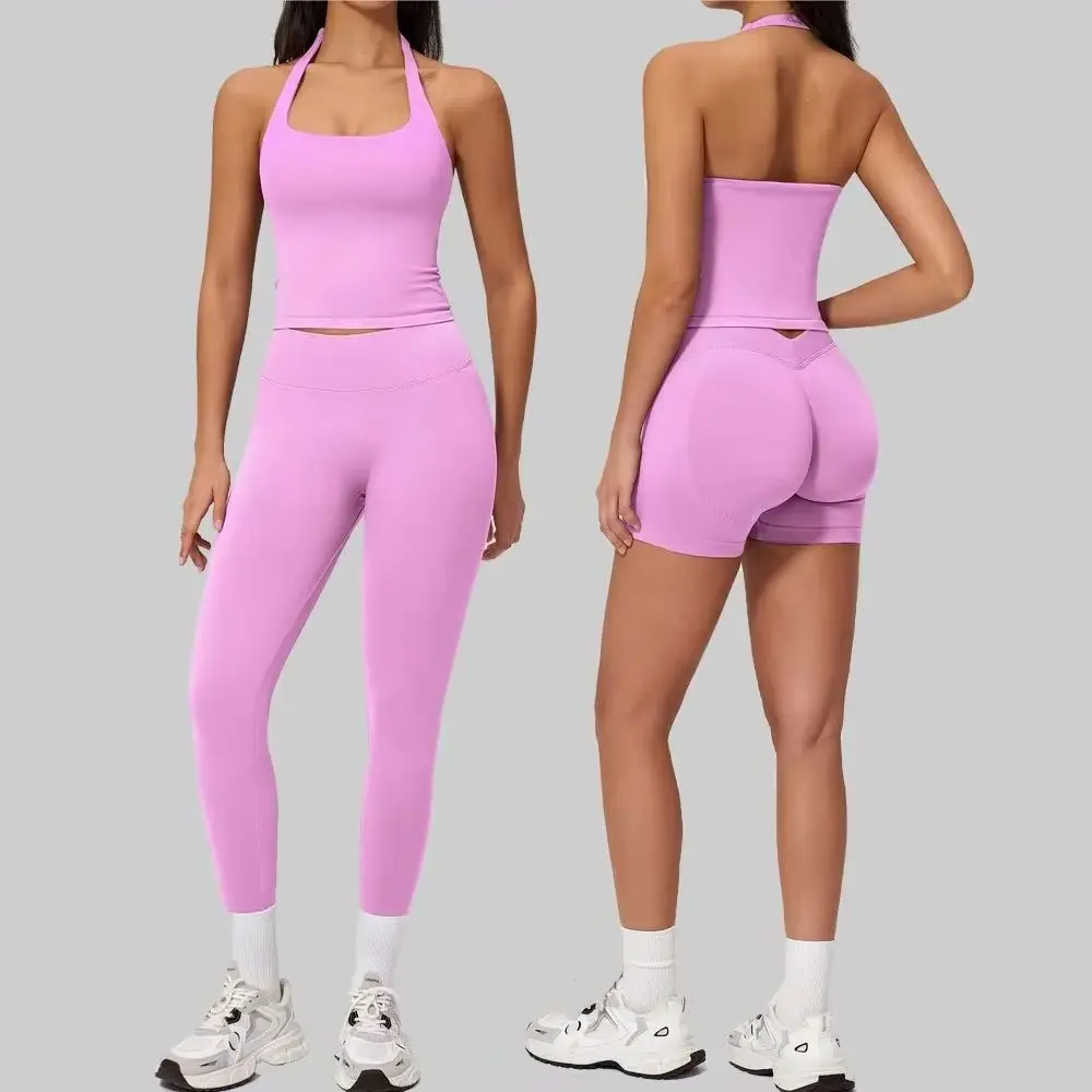 Yoga Suit Women's Tracksuit Gym Fitness Set Seamless 2 Pieces Leggings Sports Bra Breathable Sportwear Women Clothes Fitness Set
Yoga Suit Women's Tracksuit Gym Fitness Set Seamless 2 Pieces Leggings Sports Bra Breathable Sportwear Women Clothes Fitness Set